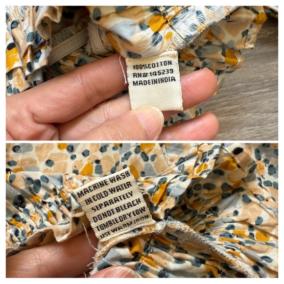 SIM & SAM Floral Print Women's Top-Size S - Picture 7 of 7